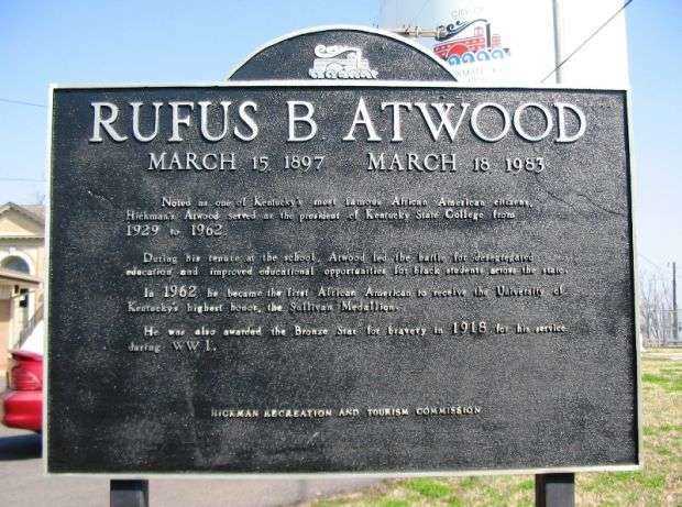 RUFUS B. ATWOOD WAR MEMORIAL MARKER
