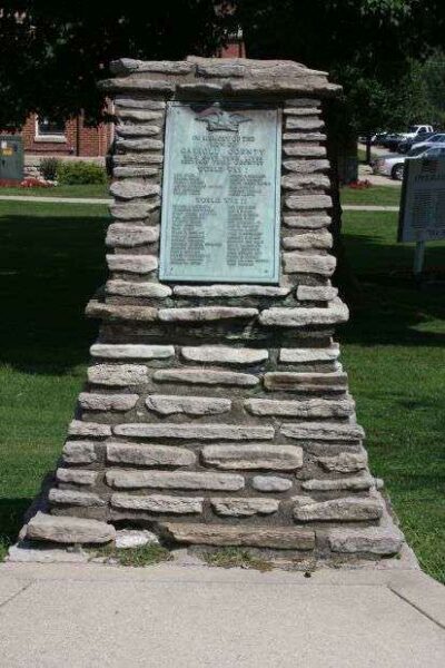 CARROLL COUNTY WORLD WAR I AND WORLD WAR II MEMORIAL