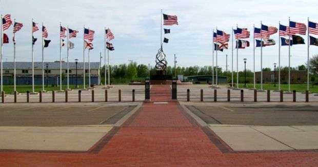 TOPEKA AVENUE OF FLAGS