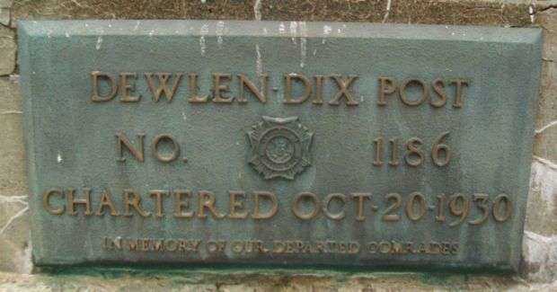 INDEPENDENCE VETERANS ORGANIZATIONS MEMORIAL FLAGPOLE PLAQUE D