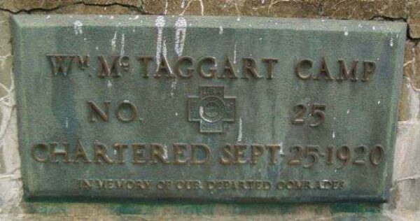 INDEPENDENCE VETERANS ORGANIZATIONS MEMORIAL FLAGPOLE PLAQUE B