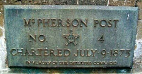 INDEPENDENCE VETERANS ORGANIZATIONS MEMORIAL FLAGPOLE PLAQUE A