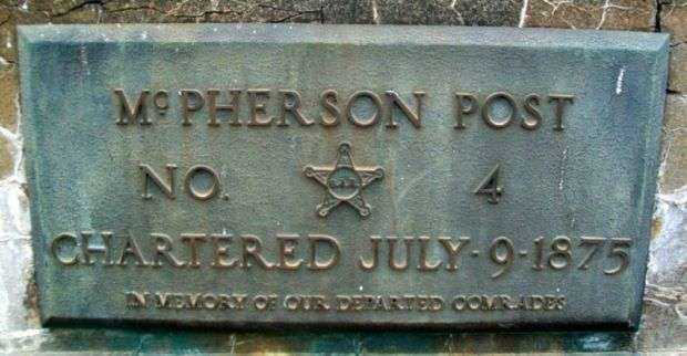 INDEPENDENCE VETERANS ORGANIZATIONS MEMORIAL FLAGPOLE PLAQUE A