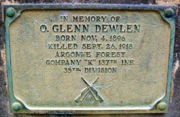 DEWLEN-SPOHNHAUER MEMORIAL BRIDGE PLAQUE A