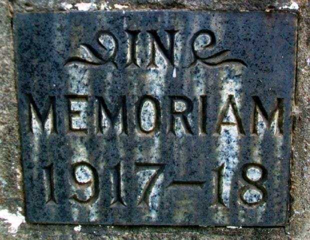 ERNEST BROWN POST AMERICAN LEGION MEMORIAL FLAGPOLE STONE B