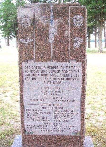 LINDSBORG WAR MEMORIAL FRONT