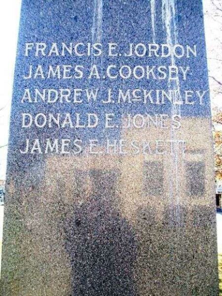 LOGAN COUNTY WORLD WAR I MEMORIAL STONE E