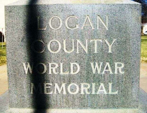 LOGAN COUNTY WORLD WAR I MEMORIAL STONE A