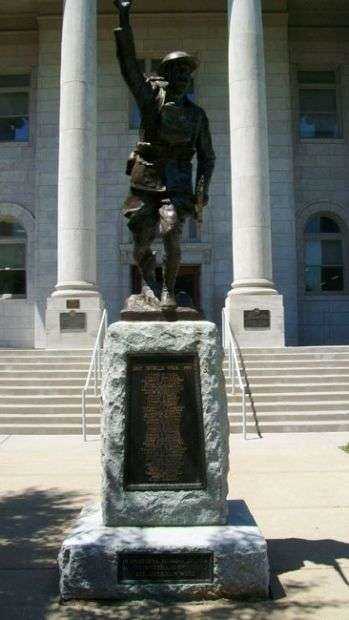 LEAVENWORTH COUNTY DOUGHBOY MEMORIAL