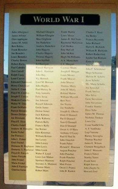 FRONTENAC VETERANS HONOR ROLL MEMORIAL PLAQUE C