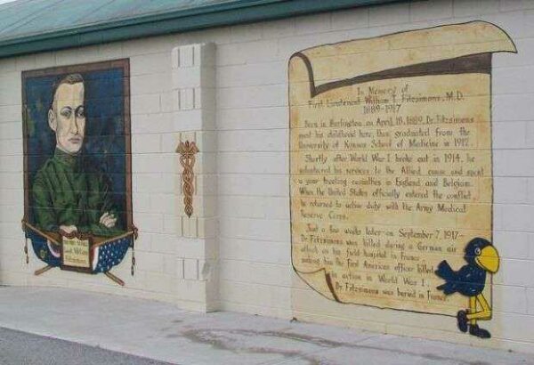 LIEUT. WILLIAM FITZSIMONS WAR MEMORIAL MURAL