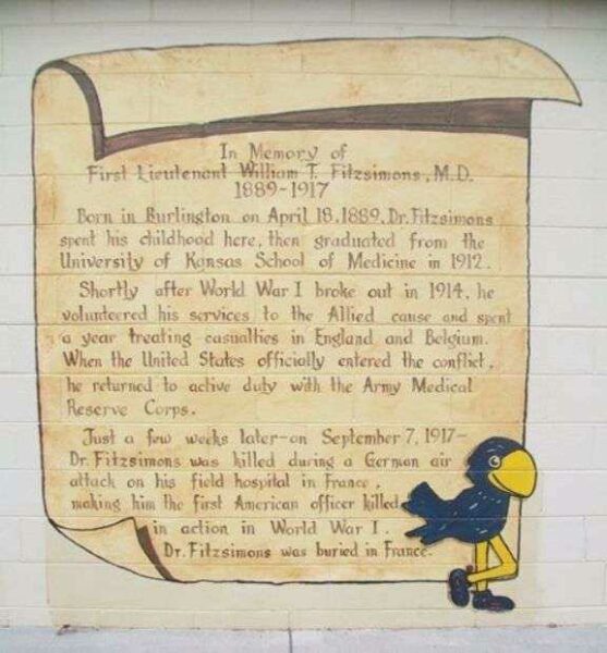 LIEUT. WILLIAM FITZSIMONS WAR MEMORIAL MURAL B