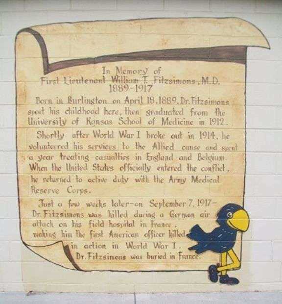 LIEUT. WILLIAM FITZSIMONS WAR MEMORIAL MURAL B