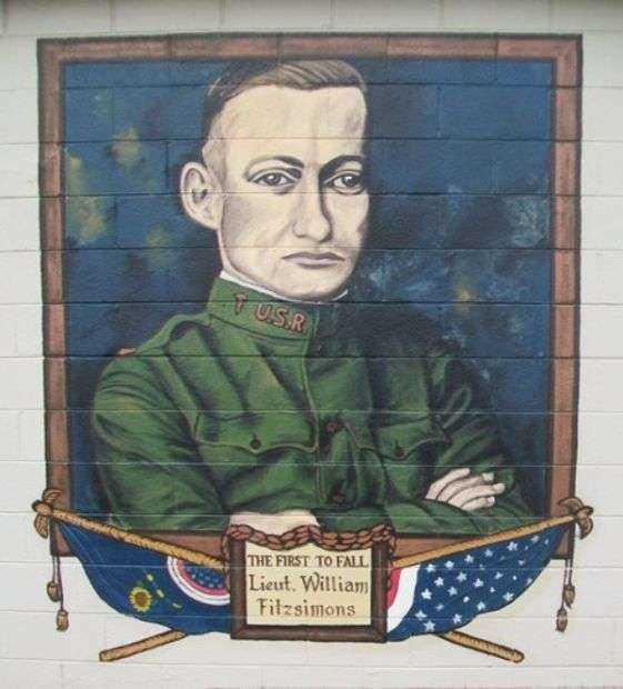 LIEUT. WILLIAM FITZSIMONS WAR MEMORIAL MURAL A