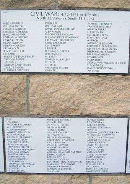 CHASE COUNTY ALL VETERANS MEMORIAL WALL OF HONOR PLATES 2 & 3