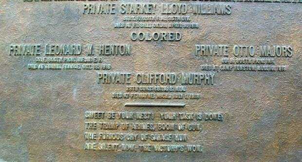 ATCHISON COUNTY WORLD WAR I MEMORIAL PLAQUE G