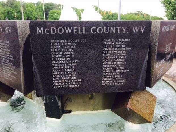 PRINCETON, WV VIETNAM VETERANS’ MEMORIAL FOUNTAIN PANELS
