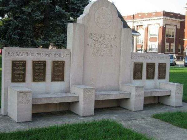 WHITLEY COUNTY WORLD WARS I AND II MEMORIAL