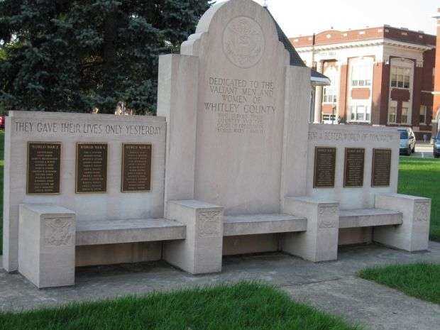 WHITLEY COUNTY WORLD WARS I AND II MEMORIAL