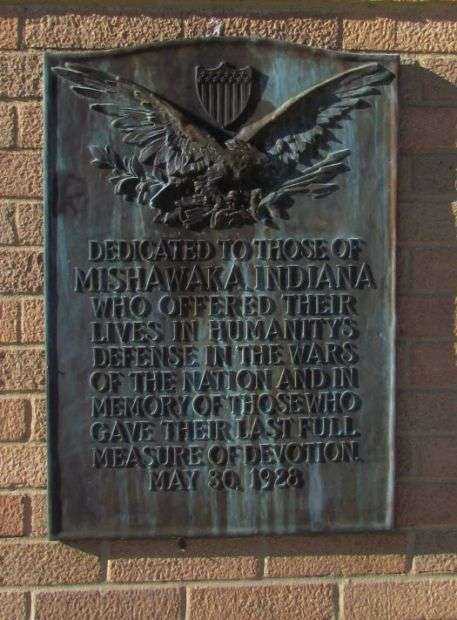 MISHAWAKA WARS OF THE NATION MEMORIAL
