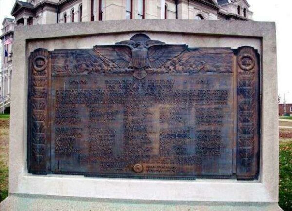 PARKE COUNTY WORLD WARS HONOR ROLL MEMORIAL