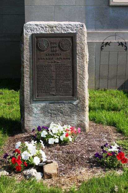 FOR GOD AND COUNTRY WORLD WAR I MEMORIAL