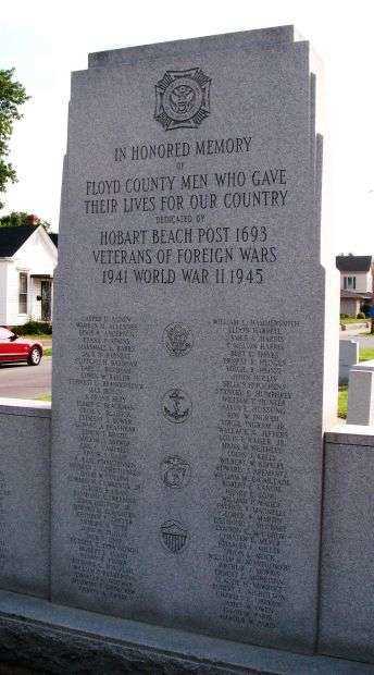 FLOYD COUNTY WORLD WAR II MEMORIAL B