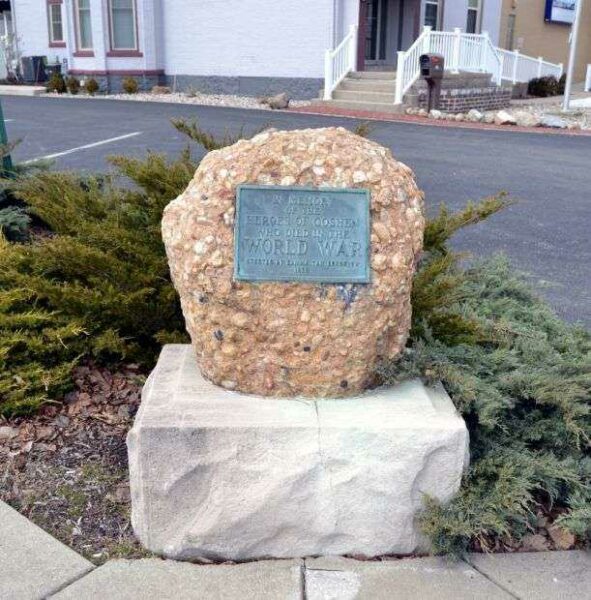 GOSHEN WORLD WAR I MEMORIAL