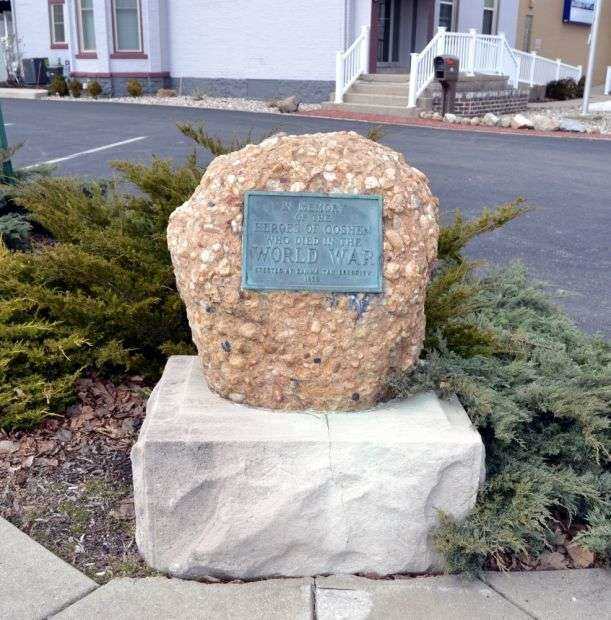GOSHEN WORLD WAR I MEMORIAL