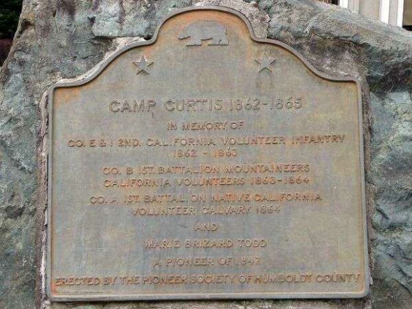 CAMP CURTIS MEMORIAL PLAQUE