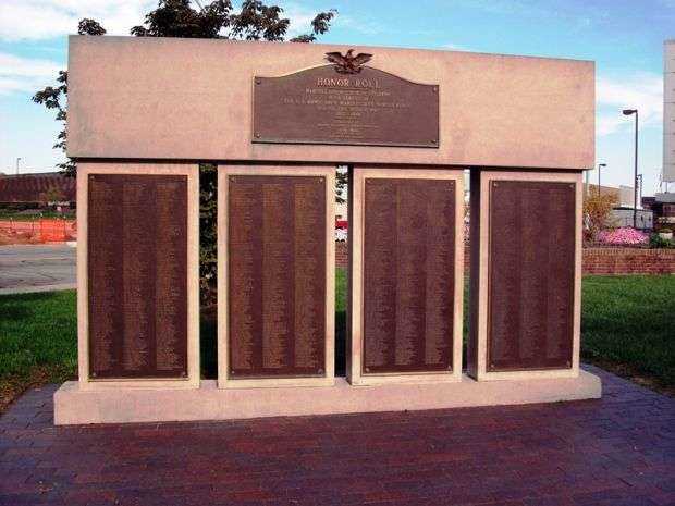 BARTHOLOMEW COUNTY WORLD WAR I HONOR ROLL MEMORIAL