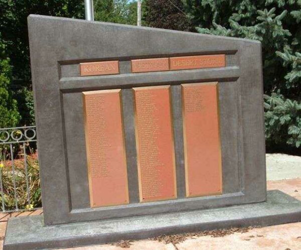 VERMILION COUNTY WAR MEMORIAL WALL C