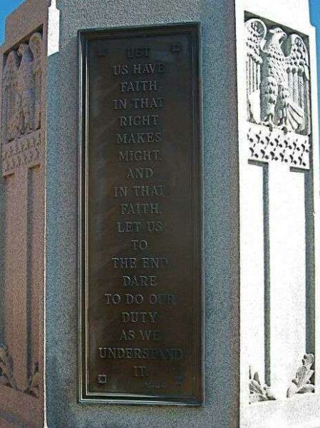 ALTON VETERANS MEMORIAL PLAQUE B