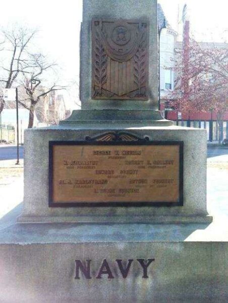 10TH CONGRESSIONAL DISTRICT WORLD WAR I MEMORIAL SIDE B