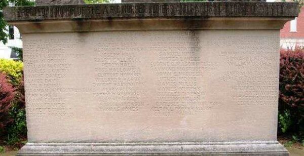 A.R.C. NURSE SOLDIERS AND SAILORS MEMORIAL SIDE D