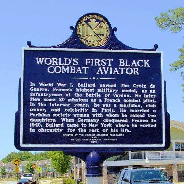 WORLD’S FIRST BLACK COMBAT AVIATOR MEMORIAL MARKER