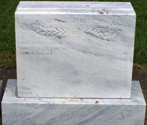 GLYNN COUNTY WAR MEMORIAL STONE F