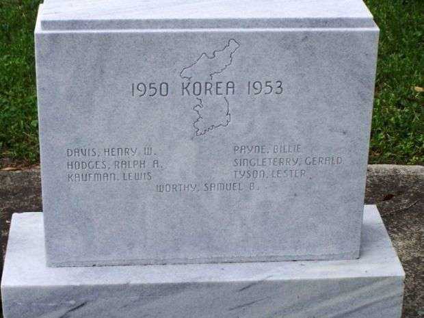 GLYNN COUNTY WAR MEMORIAL STONE D