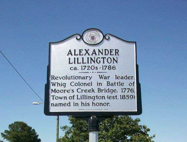 ALEXANDER LILLINGTON REVOLUTIONARY WAR MEMORIAL MARKER II