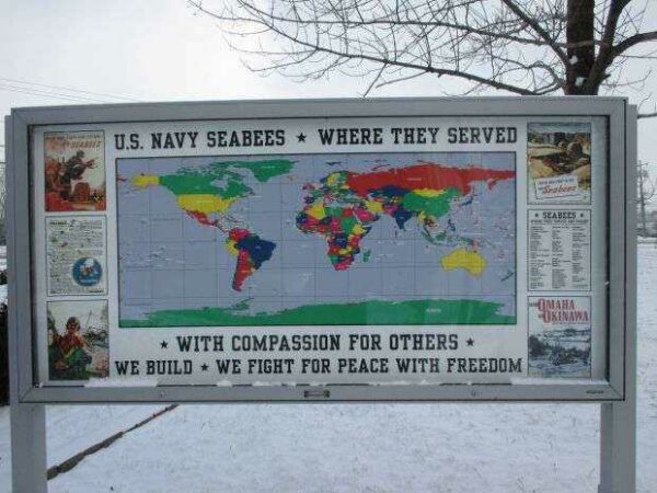 NORTH TONAWANDA U.S. NAVY SEABEE VETERANS MEMORIAL MARKER