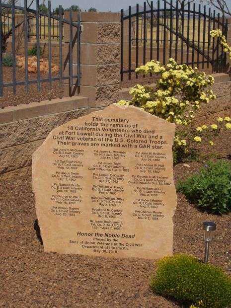 CALIFORNIA UNION VOLUNTEERS MEMORIAL