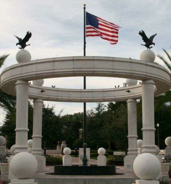 THE WINTER SPRINGS VETERANS MEMORIAL