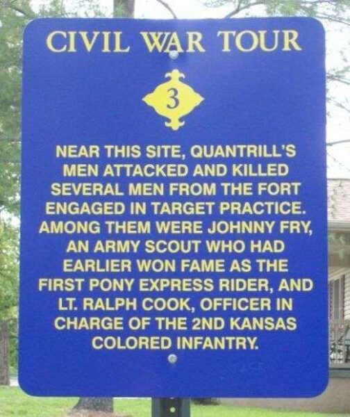 CIVIL WAR TOUR 3 MEMORIAL MARKER