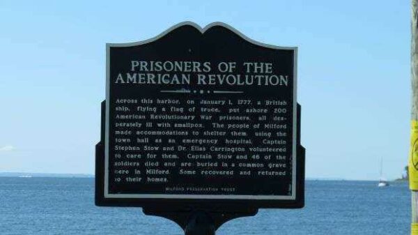 PRISONERS OF THE AMERICAN REVOLUTION MEMORIAL MARKER