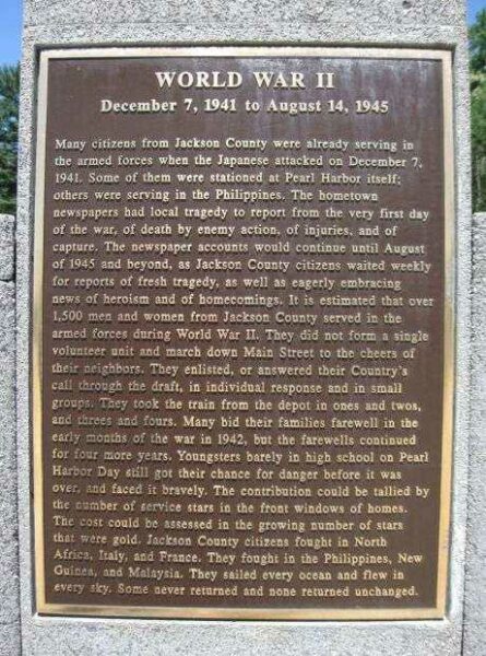 FIELD OF HONOR MEMORIAL PLAQUE E