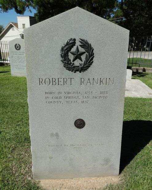 ROBERT RANKIN REVOLUTIONARY WAR SOLDIER MEMORIAL