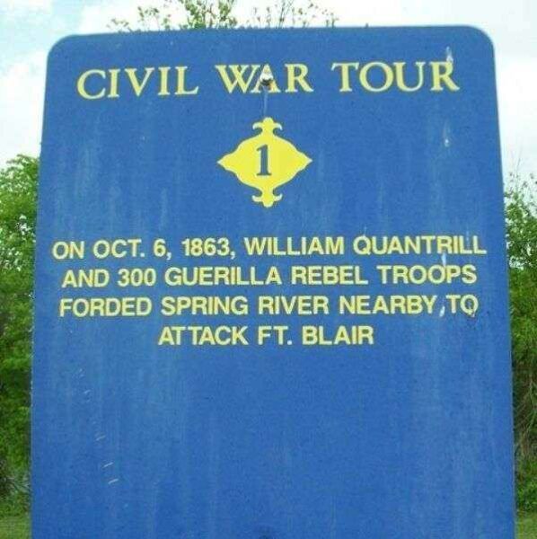 CIVIL WAR TOUR 1 MEMORIAL MARKER