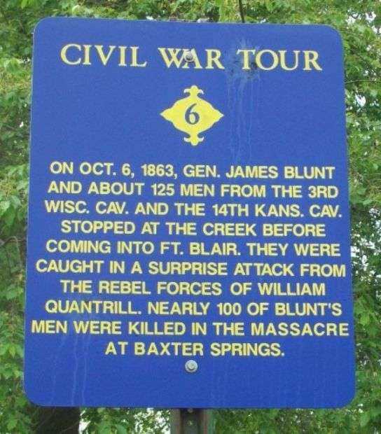 CIVIL WAR TOUR 6 MEMORIAL MARKER