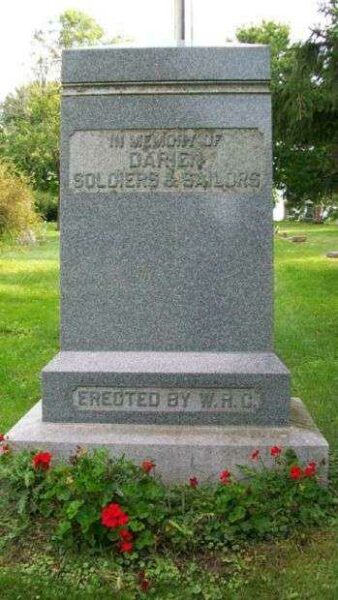 DARIEN SOLDIERS & SAILORS CIVIL WAR MEMORIAL