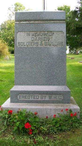 DARIEN SOLDIERS & SAILORS CIVIL WAR MEMORIAL